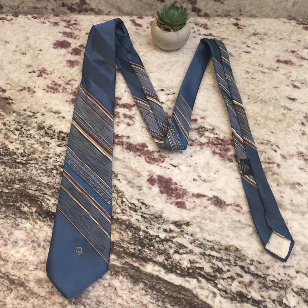 Dior Authentic Men’s Tie Guaranteed Authentic Vintage - Picture 8 of 13